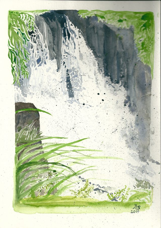 Wasserfall Neuseeland